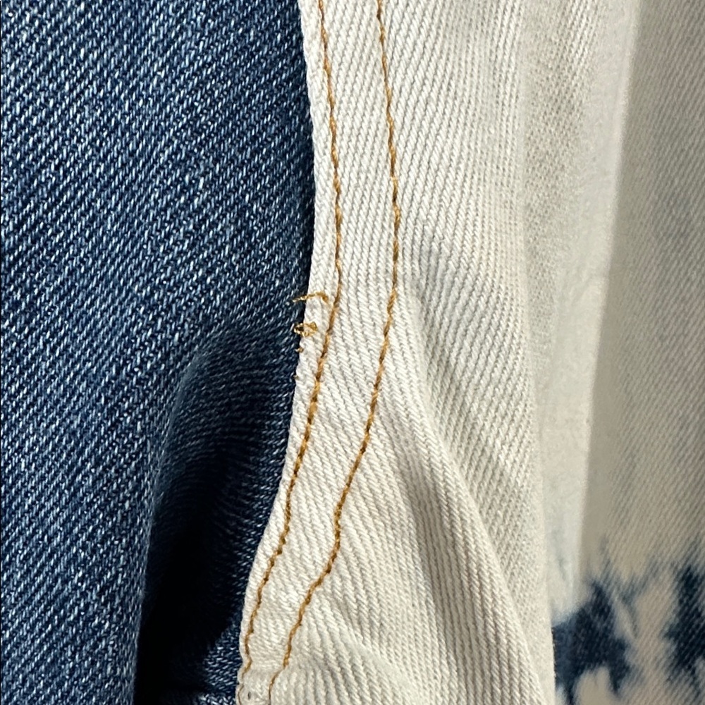 High Rise Two-Tone Jeans size M - Picture 13 of 14